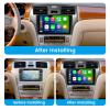 9" IPS Touch Screen 8 Core 4+32GB Car Radio for Lexus ES250 ES300 ES330 2001-2006 Android Upgrade Stereo Dash Kit Built-in Car-Play Android Auto GPS Navi view 2