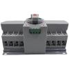 Mini Dual Power Automatic Transfer Switch NZ1BR-63 Household 220V CB Level Pole Switch AC220V(2P,10A) view 3