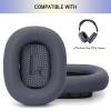 Ear Cushions Replacement for AirPods Max 2024, Ear Pads Cover for Apple Air Pods Max 2 Over-Ear Headphones with Sweatproof Protein Leather (Midnight) view 2
