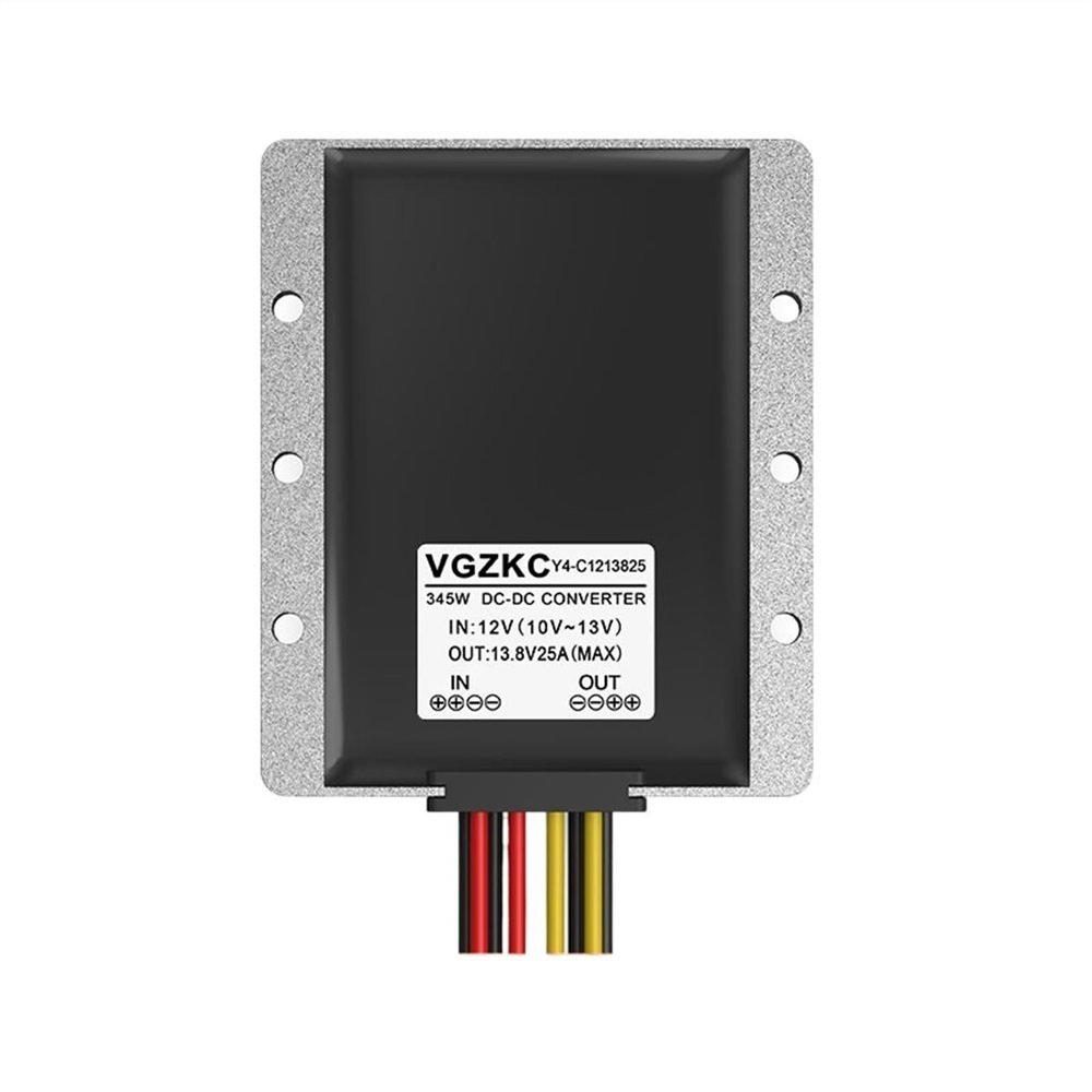 12V Liter 13.8V DC Power Module 9-13V Variable 13.8V Step-up Power Converter DC-DC(12V to 13.8V 25A)