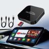 3-in-1 Wireless Carplay Adapter Support Apple CarPlay & Android Auto, Magic Video AI Box for Streaming Netflix YouTube,Upgraded Dual-Band WiFi, Converts Wired to Wireless Car Play for iPhone/Android view 1