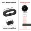 BOLOUY 10pcs Silicone Fastener 18mm / 20mm / 22mm Wristband Keeper Smartwatch Straps Retainer Holder Replacement Accessory view 3