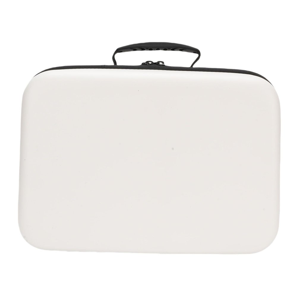 FOSA Carrying Case for 2 2025 with 24Pcs Game Card Slots, Game Console Hard Portable Travel Case, Hard Shell Storage Bag Protective Pounch for 2 2025 (White)
