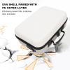 FOSA Carrying Case for 2 2025 with 24Pcs Game Card Slots, Game Console Hard Portable Travel Case, Hard Shell Storage Bag Protective Pounch for 2 2025 (White) view 3
