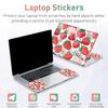 12 12.1 13 13.3 14 15 15.4 15.6 in Skin Laptop Sticker Decal, Netbook Skins for Notebook PC, Universal Vinyl Laptop Decor Cover for Women, Waterproof Art Protector Easy to Apply I Cute Red Strawberry view 4