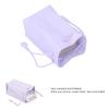 PU Leather Drawstring Pouch Bag Portable Universal Instant Camera Film Printer Storage Organizer (Purple) view 3