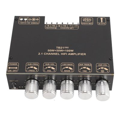 Keenso Power Amplifier Module with Multifunctional Knob Design - Great for Enhancing Sound Quality in Living Rooms