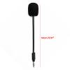 BOLOUY Microphone Replacement 3.5mm Microphone for G233 G433 GRPO Noise Cancelling Boom Microphone Windproof Sponge Covers view 3