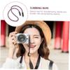 HONMEET Camera Neck Strap Microfiber Shoulder Strap for DSLR Cameras Climbing Rope Design Comfortable Crossbody Shoulder Use Durable Easy Installation view 4