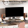 BOLOUY Speaker Stand Desktop Speakers Stand with Vibrations Absorption Pad Bookshelf Speakers Stand 22lbs Studio Monitors Holder view 3