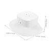 Mikikit Camera Rain Cover Weatherproof Protective Roof for Dome Cameras Dustproof for Outdoor Use view 2