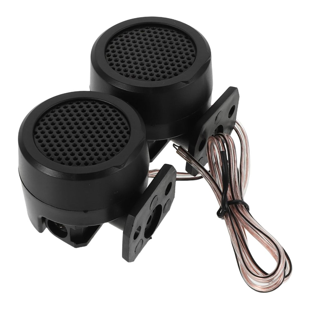 Cabilock High Frequency Car Tweeters Vertical Round Stereo Speakers for Car Audio System Super Tweeters Easy Installation