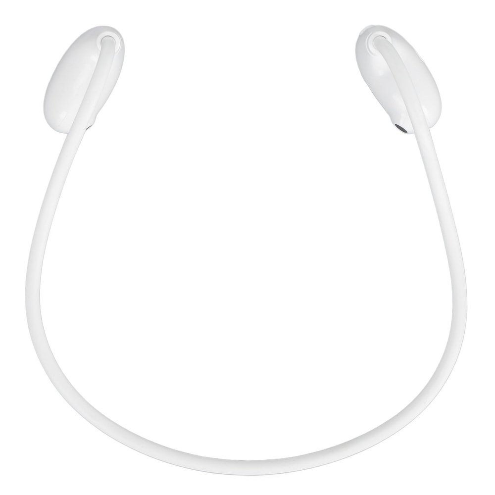 XUMIUZIY Open Ear Helmet, 8 Hours of The Endurance Conduction Helmet Stable Prevent The Fall for Smartphones for Smartphones (White)