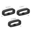 BOLOUY 10pcs Silicone Fastener 18mm / 20mm / 22mm Wristband Keeper Smartwatch Strap Retainer Holder Replacement Accessory view 3