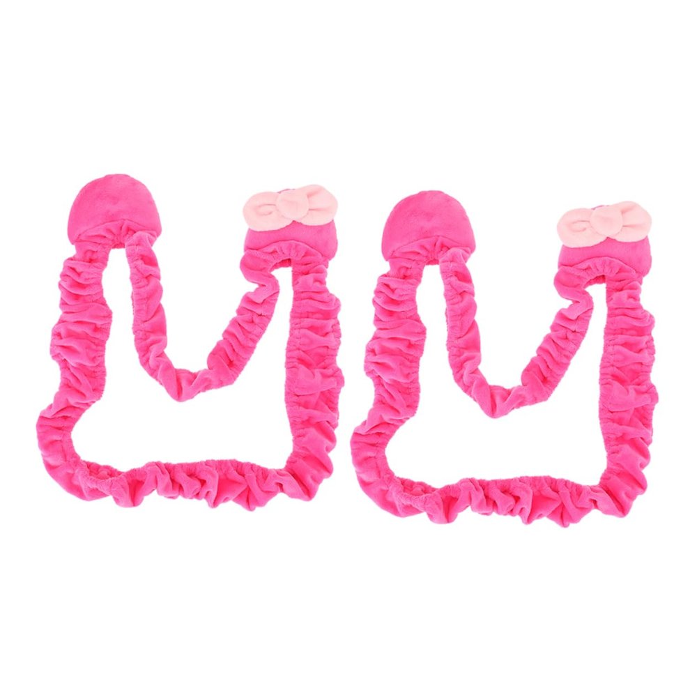BRIGHTFUFU 2Pcs Adorable Cat Ear Monitor Cover Elastic Protective PC Cover for Screens Easy to for Gadget Lovers Fine Workmanship and High Elasticity