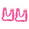 BRIGHTFUFU 2Pcs Adorable Cat Ear Monitor Cover Elastic Protective PC Cover for Screens Easy to for Gadget Lovers Fine Workmanship and High Elasticity view 1