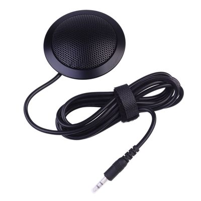 SHOWERORO 360Degree Omnidirectional Condenser Microphone for Video Conference Gaming and Online Classes Compact Design Picks Up Sound Within Meters