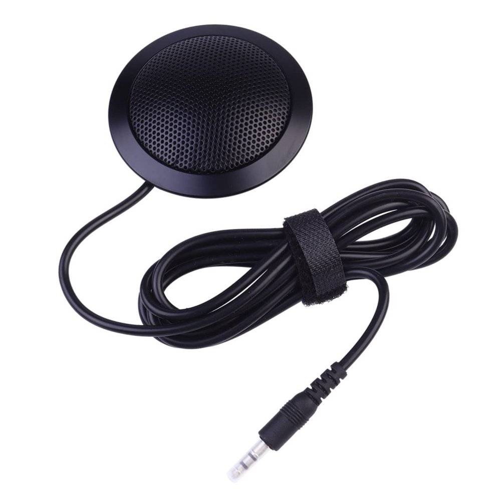 SHOWERORO 360Degree Omnidirectional Condenser Microphone for Video Conference Gaming and Online Classes Compact Design Picks Up Sound Within Meters
