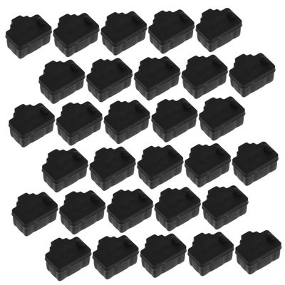 BRIGHTFUFU 50pcs Ethernet Port Protectors Dustproof Covers for PCs Routers and Universal Jack Stoppers