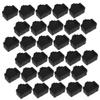 BRIGHTFUFU 50pcs Ethernet Port Protectors Dustproof Covers for PCs Routers and Universal Jack Stoppers view 1