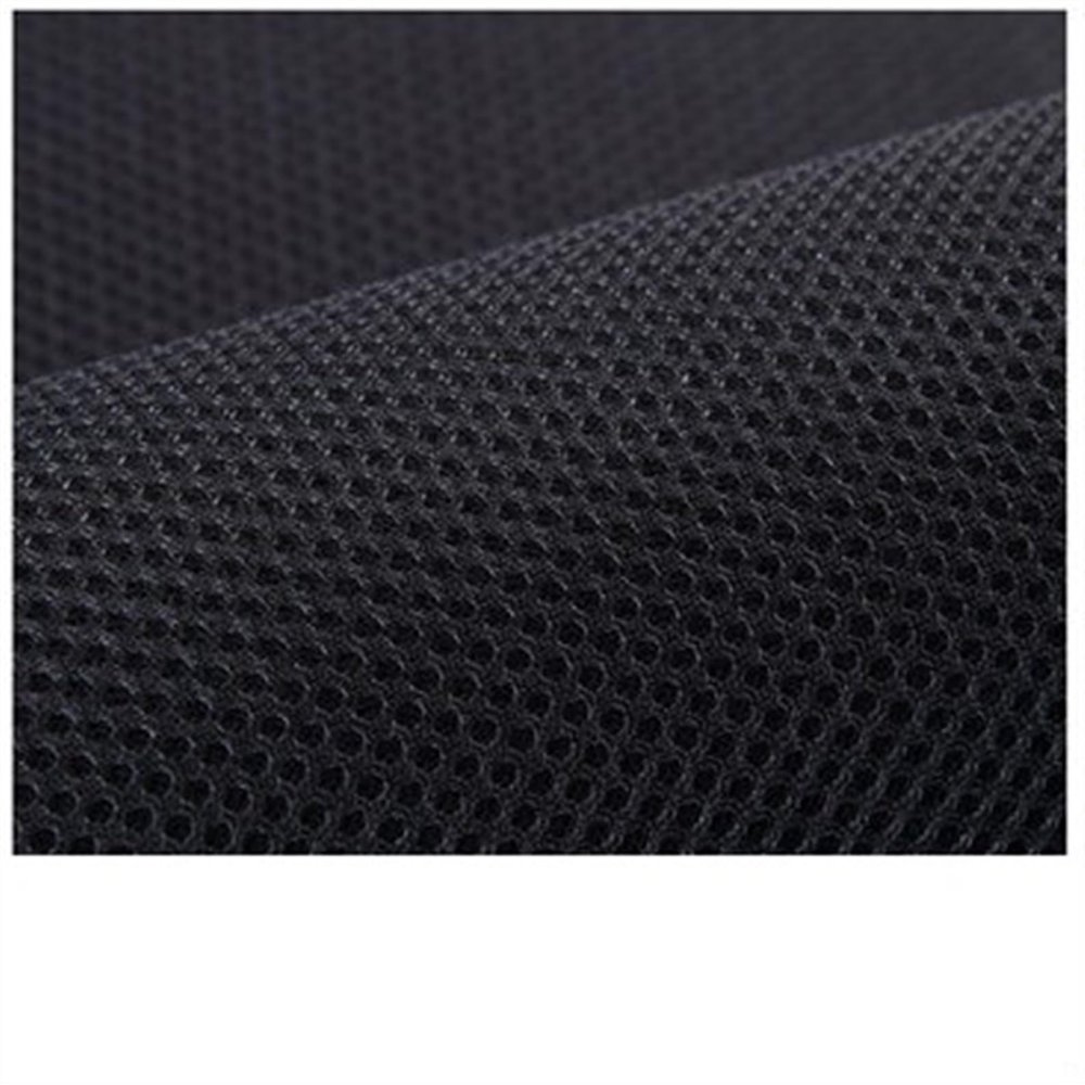 Speaker Dust Cloth, Speaker Mesh Fabrics Sound Box Hygrolon Thick Breathable 150cm Wide 2mm Thickness(Black,50CMX150CM 180 GSM)