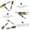IWOWHERO 6PCS Injection-Molded Metal Crowbar Tool Set Double-Ended Prying Tool for Laptop and Phone Shell Dismantling Sturdy and Multi-Purpose Repair Kit view 2
