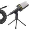XusLFR SF-920 Professional Omnidirectional Sound Microphone with Stand Holder for PC Laptop On-line Chatting Video view 1