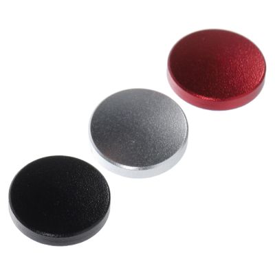 HONMEET 3Pcs Aluminum Alloy Camera Shutter Buttons Upscale Flat Release Button for Enhanced Photography Experience Lightweight Durable Camera Accessory Compatible