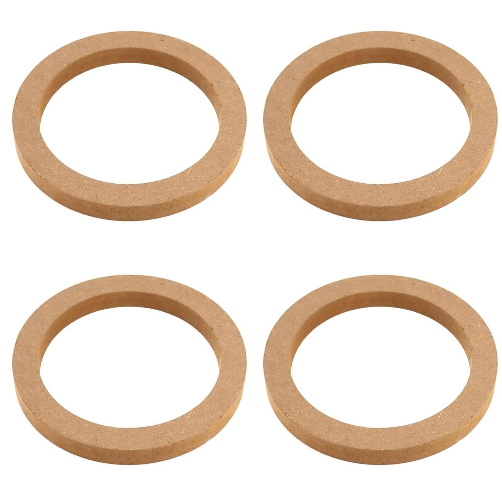 4PCS Cork Car Speaker Spacers 6.5" Auto Speakers Subwoofers Spacer Rings Mount for Trucks RVs