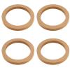 4PCS Cork Car Speaker Spacers 6.5" Auto Speakers Subwoofers Spacer Rings Mount for Trucks RVs view 1