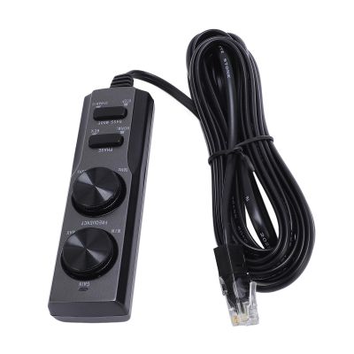 TSWX130DA Car Ultra Thin Subwoofer Speaker Control Cable, with Clear Power Indicator, Personalized Audio Settings