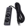 TSWX130DA Car Ultra Thin Subwoofer Speaker Control Cable, with Clear Power Indicator, Personalized Audio Settings view 1