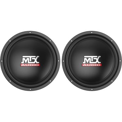 (2) MTX Audio Terminator TN12-02 12 800 Watt 2 Ohm Car Subwoofers Subs