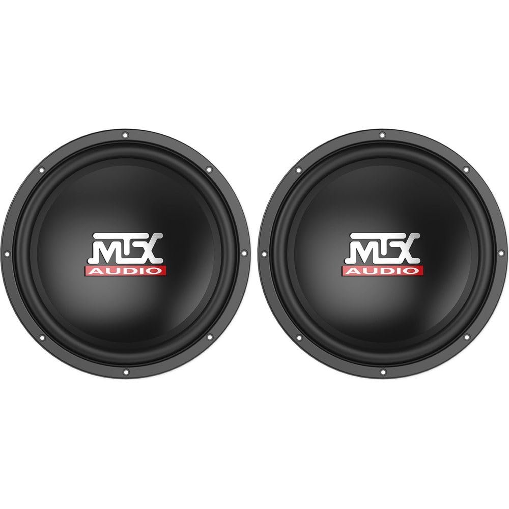 (2) MTX Audio Terminator TN12-02 12 800 Watt 2 Ohm Car Subwoofers Subs