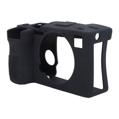 aqxreight Camera Case for A7C II A7CR Compatible Silicone Cover Thin Lightweight Scratch Non-Slip Grip Design Fits Ports and Controls