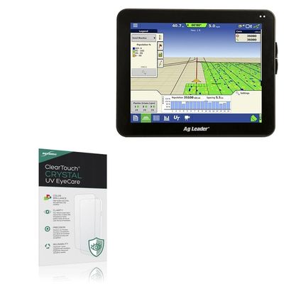 BoxWave Screen Protector Compatible With Ag Leader InCommand 1200 - ClearTouch Crystal Anti-UV EyeCare (2-Pack), Filters out Harmful Blue Light Reduce Fatigue
