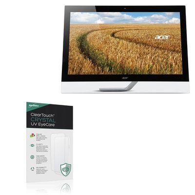BoxWave Screen Protector Compatible With Acer T272HUL (27 in) - ClearTouch Crystal Anti-UV EyeCare (2-Pack), Filters out Harmful Blue Light Reduce Fatigue
