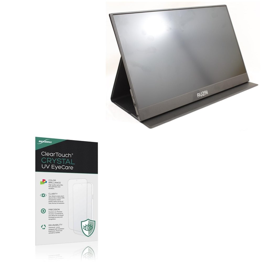 BoxWave Screen Protector Compatible With Auzai ME16Z01 - ClearTouch Crystal Anti-UV EyeCare (2-Pack), Filters out Harmful Blue Light Reduce Fatigue