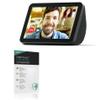 BoxWave Screen Protector Compatible With Amazon Echo Show 8 (1st Gen 2019) - ClearTouch Crystal Anti-UV EyeCare (2-Pack), Filters out Harmful Blue Light Reduce Fatigue view 1