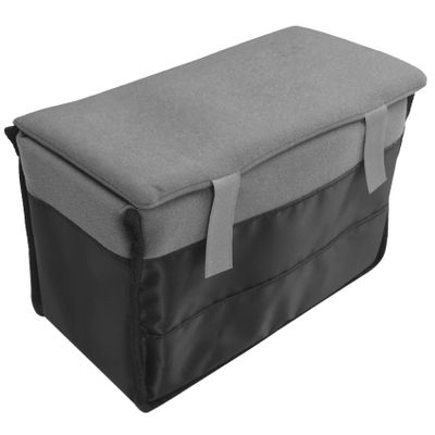 AYQEBNC Padded Protective Bag Insert Liner Case for DSLR Camera Lens and Accessories Black 127628