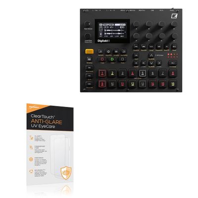 BoxWave Screen Protector Compatible With Elektron Digitakt II - ClearTouch Anti-Glare Anti-UV EyeCare (2-Pack), Filters out Harmful Blue Light Reduce Fatigue