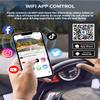 12" 4K Mirror Dash Cam Front and Rear, Wi-Fi 6 Rear View Mirror Camera with 64GB Card, Voice Control Dash Camera for Car, Rearview Mirror Camera with GPS Night Vision Parking Assistance view 3