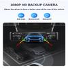 12" 4K Mirror Dash Cam Front and Rear, Wi-Fi 6 Rear View Mirror Camera with 64GB Card, Voice Control Dash Camera for Car, Rearview Mirror Camera with GPS Night Vision Parking Assistance view 4