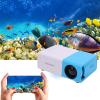 Bewinner Mini Projector, 1080P Full HD Supported Video Projector, Portable Outdoor Home Theater Movie Projectors, Compatible with HDMI, USB, AV, Smartphone (US Plug) view 4