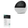 BoxWave Screen Protector Compatible With Amazon Echo Spot (2nd Gen 2024) - ClearTouch Crystal Anti-UV EyeCare (2-Pack), Filters out Harmful Blue Light Reduce Fatigue view 1