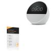 BoxWave Screen Protector Compatible With Amazon Echo Spot (2nd Gen 2024) - ClearTouch Anti-Glare Anti-UV EyeCare (2-Pack), Filters out Harmful Blue Light Reduce Fatigue view 1