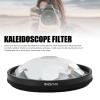 LICAEVEY 82mm Kaleidoscope Prism Lens Filter Optical Glass Camera Filter for DSLR Mirrorless Creates Kaleidoscope Effects with 35-85mm Focal Length (49MM) view 2