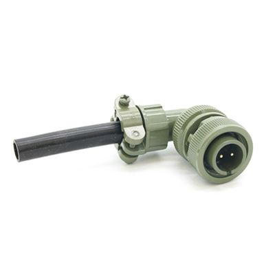 AICNRUT 1/5 Sets 2/3 Pin MS5015 Series Original Standards Aviation Wiring Plug Straight Elbow Male Female Connector AICNRUT(Red,5 sets)