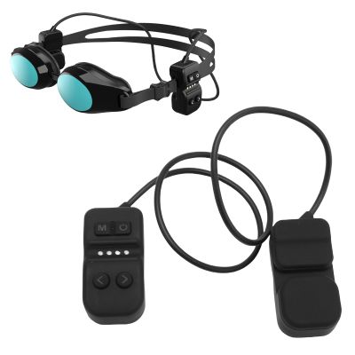 ASHATA Bone Conduction Swimming Headphones, IP68, MP3 Player, 5.0 Headphones for Swimming Diving, 8GB Storage, 8H Playtime, with Sports Headband Earplugs