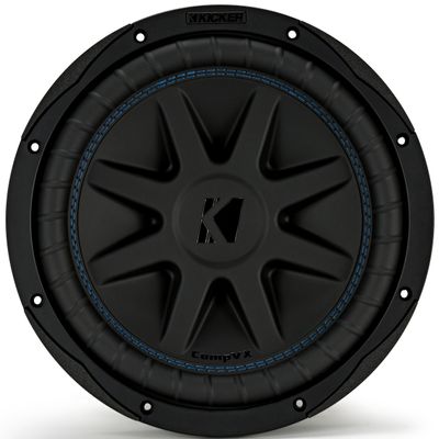Kicker 50CVX102 10" CompVX 2 Ohm Subwoofer (Renewed)